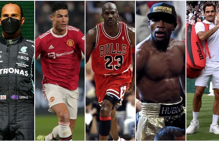 Top 30 richest Athletes in 2024