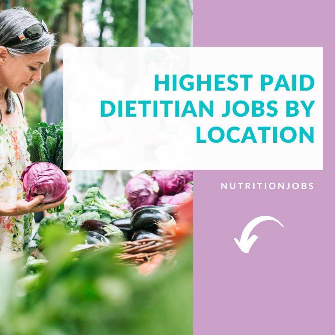 Best paying jobs for nutritionists and dietitians