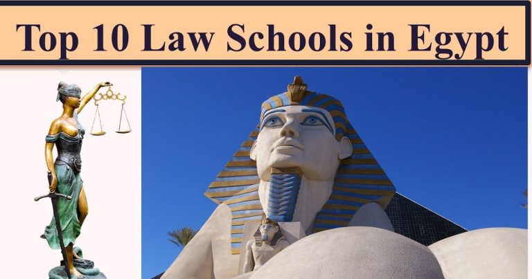 Top 10 Best Law Schools in Egypt (2024 Ranking)