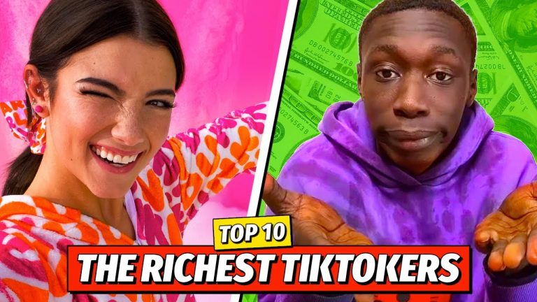 Top 10 Richest TikTokers in the World in 2024